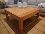 Vol eiken salontafel, Huis en Inrichting, Ophalen, Gebruikt