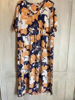 lang kleed blauw oranje eviva 50 stretch, Kleding | Dames, Grote Maten, Eviva, Blauw, Jurk, Ophalen of Verzenden