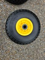 Luchtband of voleband voor kruiwagen en steekwagen, Ophalen