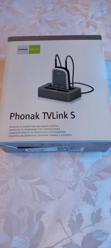 Phonak TVLink S met ComPilot van Lapperre, Elektronische apparatuur, Persoonlijke Verzorgingsapparatuur, Zo goed als nieuw, Ophalen of Verzenden