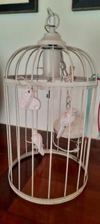 Heerlijke Maisons du Monde metalen witte vogelhanger, Huis en Inrichting, Ophalen, Zo goed als nieuw, Metaal, Minder dan 50 cm