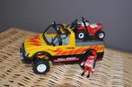 jeep en quad 4228 playmobil, Kinderen en Baby's, Complete set, Ophalen of Verzenden, Zo goed als nieuw