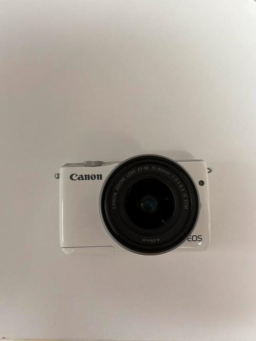 Canon EOS M10 + extra’s, Audio, Tv en Foto, Fotocamera's Digitaal, Zo goed als nieuw, Compact, Canon, Ophalen