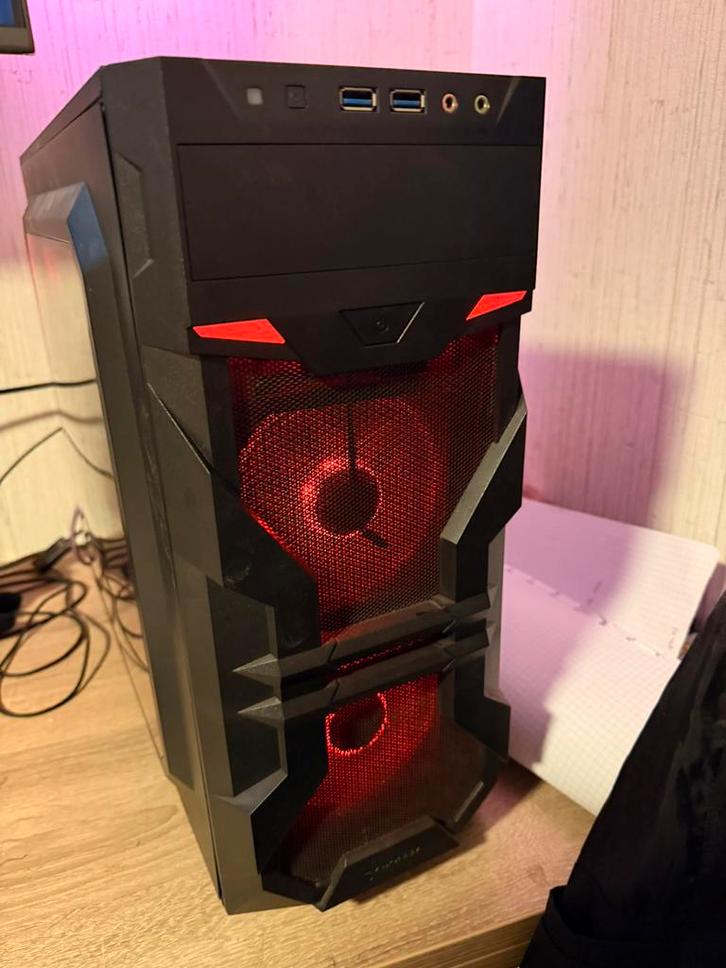 Gaming PC gtx 1660 super I5 9400F, Computers en Software, Desktop Pc's, Zo goed als nieuw, 4 Ghz of meer, SSD, 16 GB, Met monitor