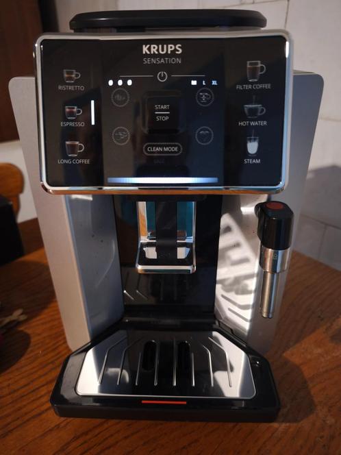 KRUPS SENSATION EA910E10 gelijk nieuw weinig gebruikt, Elektronische apparatuur, Koffiezetapparaten, Gebruikt, Koffiebonen, Espresso apparaat