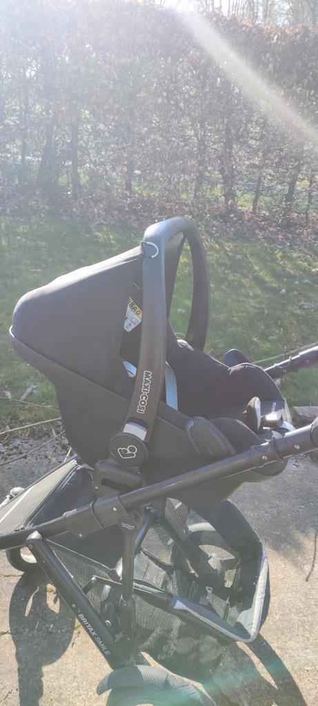 maxi-cosy et poussette britax, Kinderen en Baby's, Buggy's, Gebruikt, Ophalen