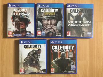 PS4 games Call Of Duty beschikbaar voor biedingen