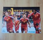 Poster Rode Duivels 2016 - Lukaku, Mertens, Naingolan, Enlèvement ou Envoi, Neuf