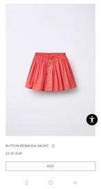 Skort Zara, Kinderen en Baby's, Kinderkleding | Maat 140, Ophalen, Meisje, Nieuw, Zara