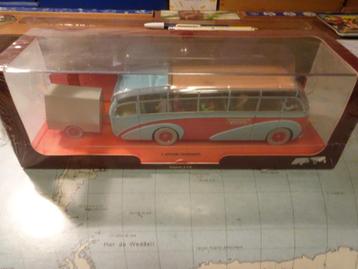 De Swissair-bus - Kuifje - Hergé - beschikbaar voor biedingen