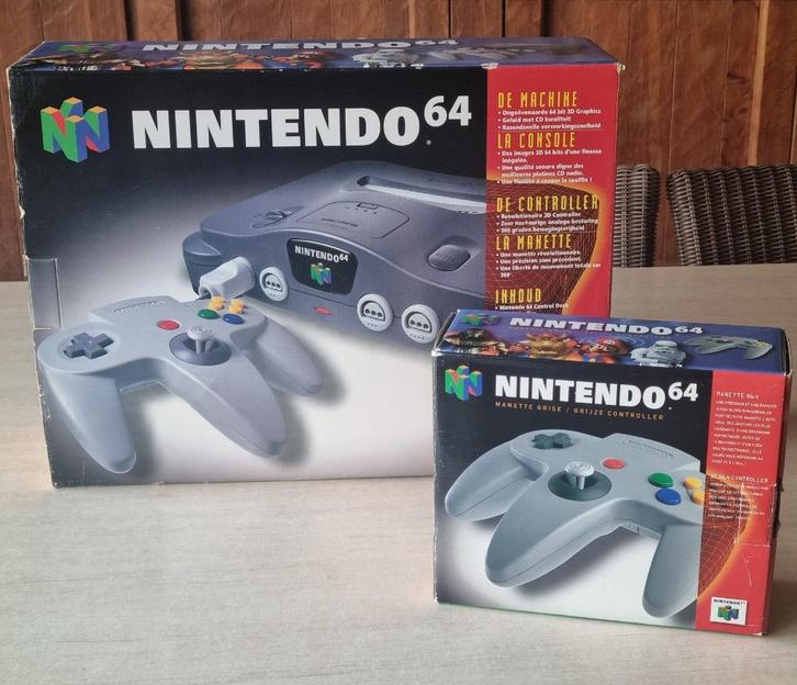 N64 Nintendo 64 Console BOXED + Extra Controller Boxed PAL, Games en Spelcomputers, Spelcomputers | Nintendo 64, Zo goed als nieuw