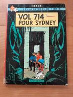 Tintin "vol 714 pour sydney" uit 1968 ( 1st druk), Gelezen, Ophalen of Verzenden, Herge, Eén stripboek