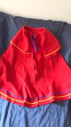 Cape 76 cm L et gants de Saint-Nicolas, Comme neuf