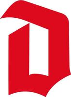 Metalen reclamebord Duvel logo - retro vintage mancave, Ophalen of Verzenden, Zo goed als nieuw, Reclamebord, Plaat of Schild