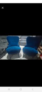 2 st Fauteuils, Ophalen, Zo goed als nieuw, Stof