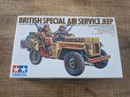 Tamiya British Special Air Service Jeep 1/35, Hobby en Vrije tijd, Auto, 1:32 tot 1:50, Ophalen of Verzenden, Zo goed als nieuw