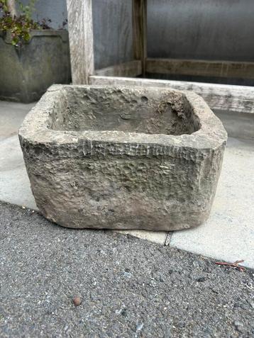 Antiek oud zeldzaam arduinen hondenbakje, Tuin en Terras, Ophalen, Gebruikt