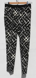 Pantalon noir et blanc T38, Comme neuf, Noir, Taille 38/40 (M), Enlèvement ou Envoi