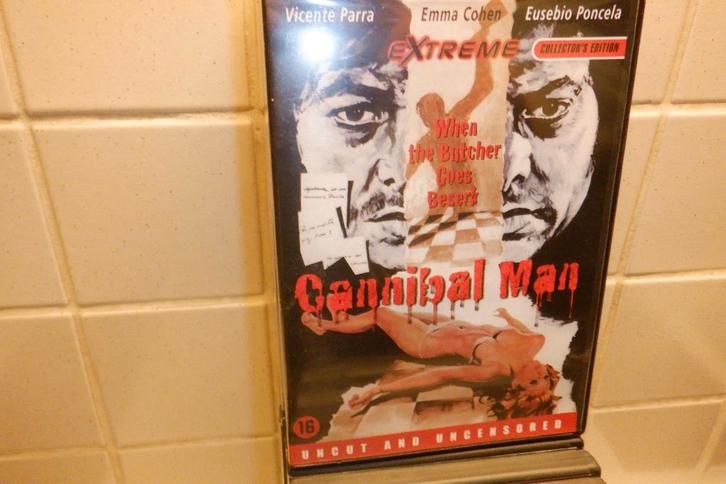 DVD UNCUT UNCENSORED Collector's Edition Cannibal Man., CD & DVD, DVD | Horreur, Comme neuf, Gore, À partir de 16 ans, Enlèvement ou Envoi