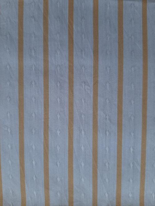 morceau de tissu blanc à rayures jaunes, Hobby & Loisirs créatifs, Tissus & Chiffons, Neuf, Coton, 120 cm ou plus, 30 à 200 cm