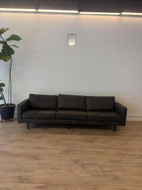 Lederlook 3-zit zetel in perfecte staat!, Huis en Inrichting, Zetels | Zetels, Zo goed als nieuw, Rechte bank, Driepersoons, 250 tot 300 cm