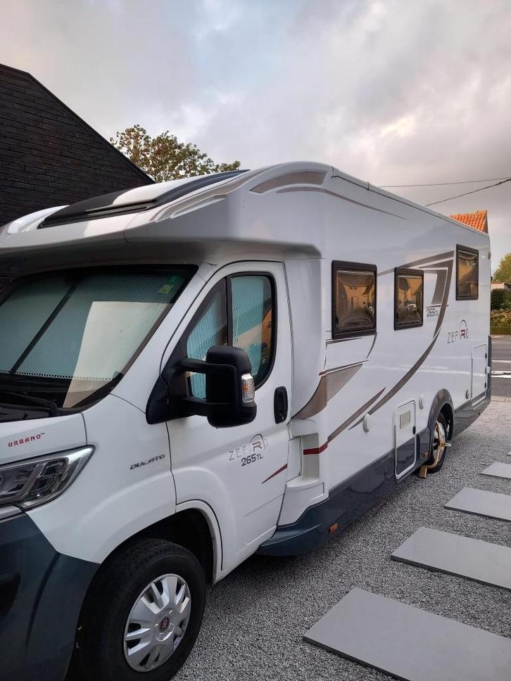 Camper, Caravans en Kamperen, Mobilhomes, Particulier, tot en met 4, Half-integraal, Fiat, Fiat, Diesel, Handgeschakeld, L-zit