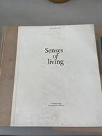 Pieter Porters kunstboek Senses of Living, Collections, Musique, Artistes & Célébrités, Comme neuf, Enlèvement ou Envoi