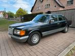 Mercedes Benz 500SE Pullman 1985 Schuifdak Airco, Auto's, Automaat, Elektrische ramen, Zwart, Mercedes-Benz