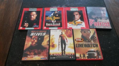 DVD actie set van Steven Seagal, Wesley Snipes, Vin Diesel e, Cd's en Dvd's, Dvd's | Actie, Actie, Ophalen of Verzenden