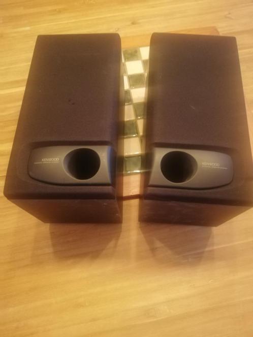 KENWOOD LUIDSPREKERS LS-B3 50 WATT, Audio, Tv en Foto, Luidsprekerboxen, Gebruikt, Front, Rear of Stereo speakers, Minder dan 60 watt
