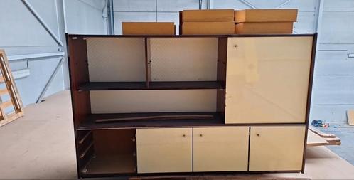 Vintage kasten op poten zonder glas, Huis en Inrichting, Kasten | Wandmeubels, Gebruikt, Glas, Ophalen