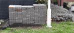 Gratis betonklinkers 20x30x6 antraciet, Ophalen, Gebruikt