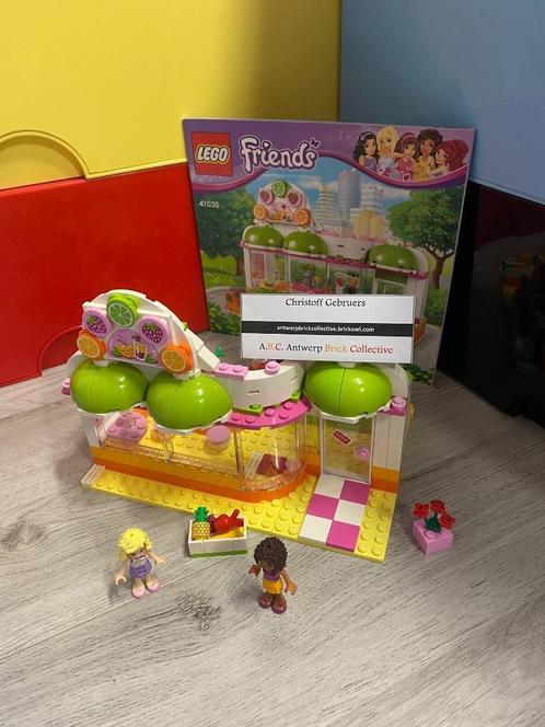 Lego Friends - 41013+41035 - Emma's Sportauto + Heartlake Ju, Kinderen en Baby's, Speelgoed | Duplo en Lego, Zo goed als nieuw