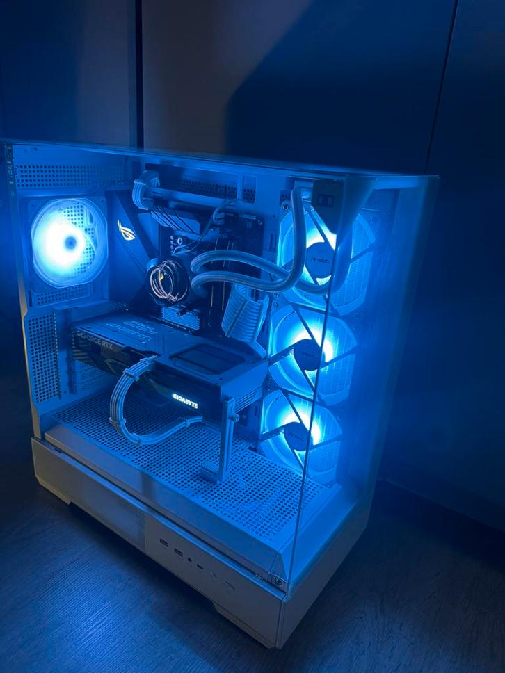 Custom Rtx 4060ti white gaming pc, Computers en Software, Desktop Pc's, Zo goed als nieuw, Gaming, Ophalen