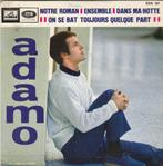 45T: Adamo: EP Notre Roman, Gebruikt, 7 inch, Ophalen of Verzenden, Pop