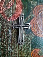 Belle croix latine en argent 1960, Argent, Enlèvement ou Envoi, Argent