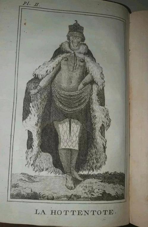1790 VOYAGE DE M LE VAILLANT DANS L'INTERIEUR DE L'AFRIQUE, Antiek en Kunst, Antiek | Boeken en Manuscripten, Ophalen of Verzenden