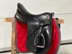 Zadel Kieffer dressuur 17” zwart, Dieren en Toebehoren, Ophalen, Gebruikt, Dressuur