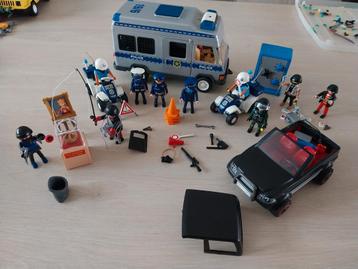 5 sets playmobil politie en dieven beschikbaar voor biedingen