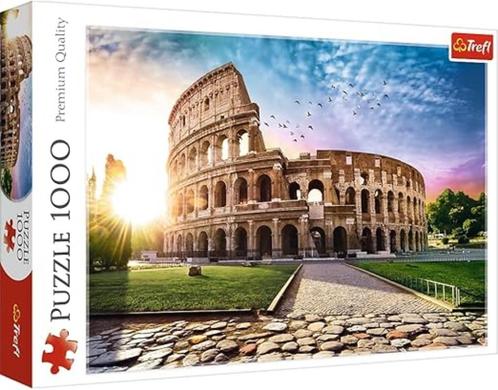 Trefl Puzzel 1000 stukjes  Koloseum SNELLE GRATIS LEVERING, Hobby en Vrije tijd, Denksport en Puzzels, Nieuw, Legpuzzel, 500 t/m 1500 stukjes