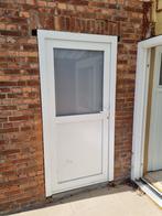 Buitendeur, Doe-het-zelf en Bouw, Ophalen, 80 tot 100 cm, Glas, 200 tot 215 cm