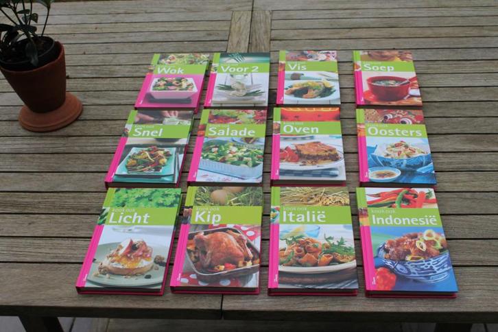 12 DELEN uit de serie KOOK OOK (IN 1 KOOP), Boeken, Kookboeken, Zo goed als nieuw, Ophalen of Verzenden