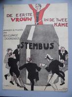 Willy Sluiter. De 1ste vrouw in de 2de kamer. Partituur, Enlèvement ou Envoi, Avant 1940, Utilisé, Autres sujets/thèmes