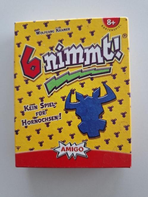 6 nimmt! (Take 5!), Hobby en Vrije tijd, Gezelschapsspellen | Kaartspellen, Zo goed als nieuw, Een of twee spelers, Drie of vier spelers