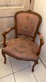 Duo fauteuil met borduurwerk, Ophalen