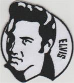Elvis stoffen opstrijk patch embleem #4, Verzenden, Nieuw, Kleding