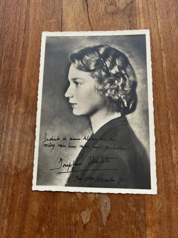 Postkaart prinses Josephine Charlotte-Krijgsgevangenen- 1942