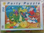 Party Puzzel 200 stuks draken en elfen, Kinderen en Baby's, Speelgoed | Kinderpuzzels, Gebruikt, Meer dan 50 stukjes, Ophalen of Verzenden