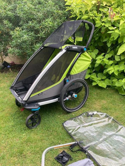 Thule Cab 2 fietskar, Fietsen en Brommers, Fietsaccessoires | Aanhangwagens en Karren, Zo goed als nieuw, Ophalen