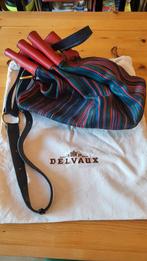 Sac Delvaux en cuir tressé multicolore, Enlèvement, Utilisé, Rouge, Sac à main